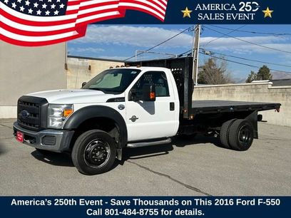 Used 2016 Ford F550 4x4 Regular Cab Super Duty