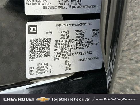 Certified 2025 Chevrolet Silverado 1500 LT image 37