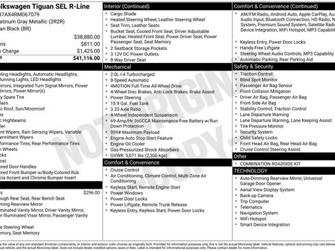 Used 2024 Volkswagen Tiguan SEL R-Line image 3