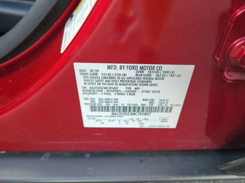Certified 2021 Ford EcoSport SE w/ SE Convenience Package FWD image 30