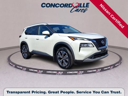 Certified 2023 Nissan Rogue SV w/ SV Premium B Package AWD/4WD image 1
