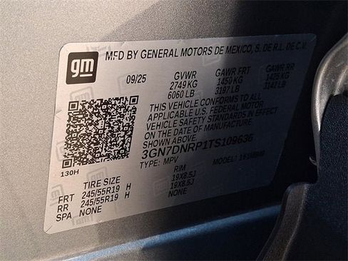 New 2026 Chevrolet Equinox EV LT w/ LPO, All-Weather Mat Package image 13