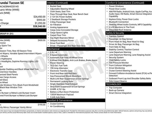 Used 2022 Hyundai Tucson SE image 5