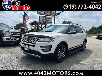 Used 2017 Ford Explorer Platinum