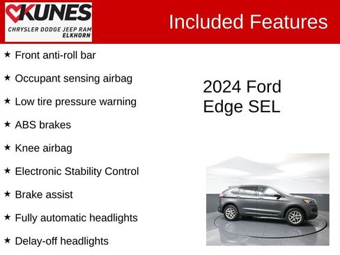 Used 2024 Ford Edge SEL image 3