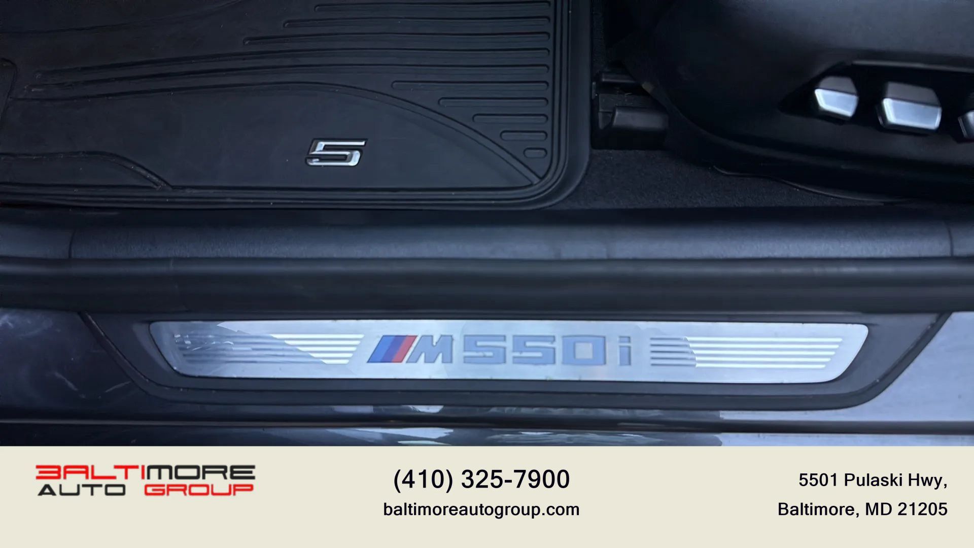 Used 2020 BMW M550i xDrive w/ Executive Package AWD/4WD image 14