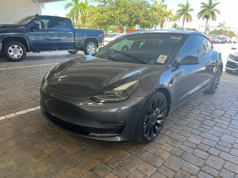 Used 2021 Tesla Model 3 Performance AWD/4WD image 2