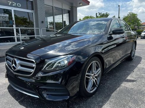Used 2019 Mercedes-Benz E 450 4MATIC Sedan w/ Premium Package image 1