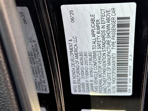 Certified 2025 Honda Accord Sport image 26