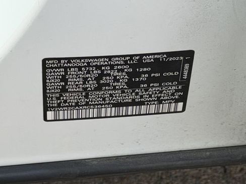 Used 2024 Volkswagen Atlas SE FWD image 10