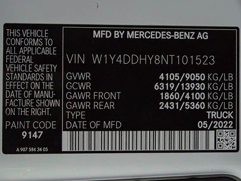 Used 2022 Mercedes-Benz Sprinter 2500 image 35