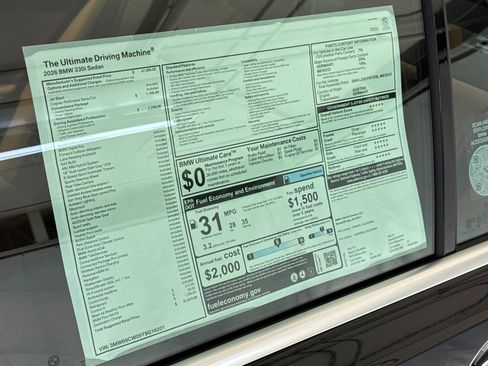 Used 2026 BMW 330i Sedan RWD image 29