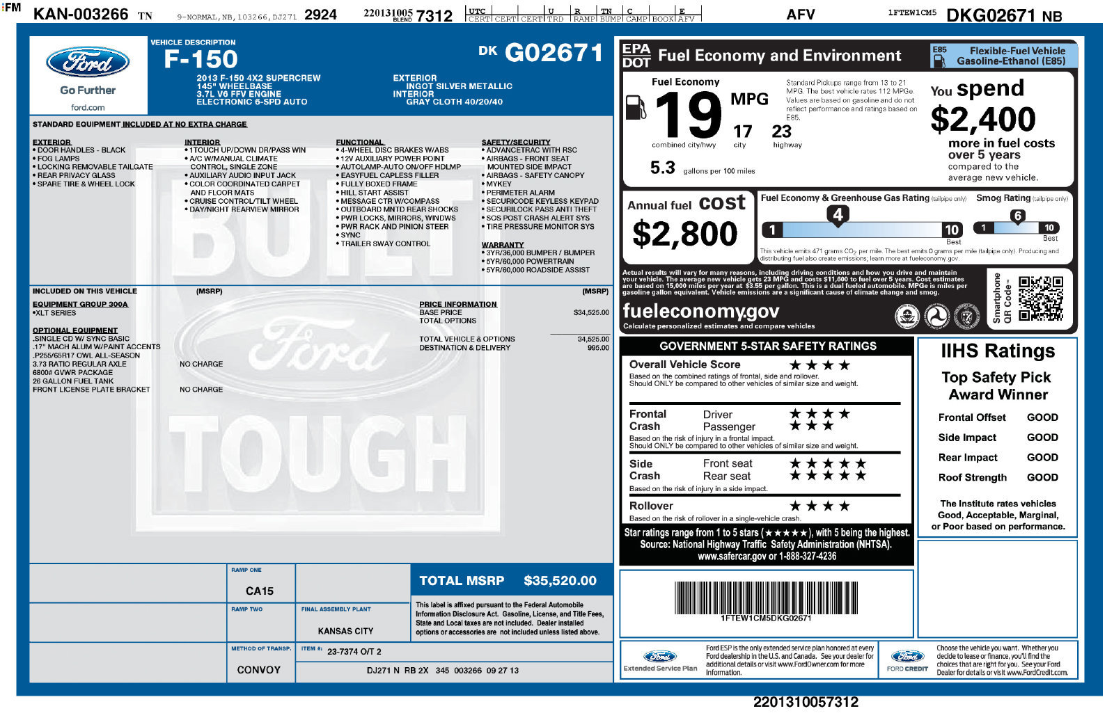 Used 2013 Ford F150 XLT RWD image 14