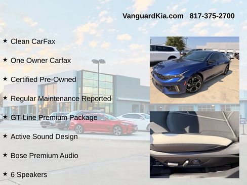 Certified 2025 Kia K5 GT-Line w/ GT-Line Premium Package AWD/4WD image 6