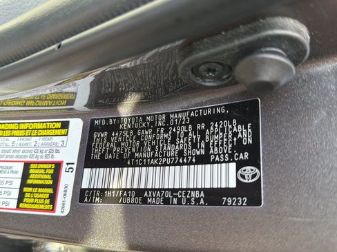 Used 2023 Toyota Camry LE FWD image 23