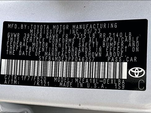 Used 2023 Toyota Corolla LE FWD image 34
