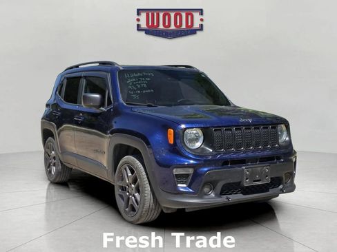 Used 2021 Jeep Renegade Latitude w/ Sun & Sound Group AWD/4WD image 1