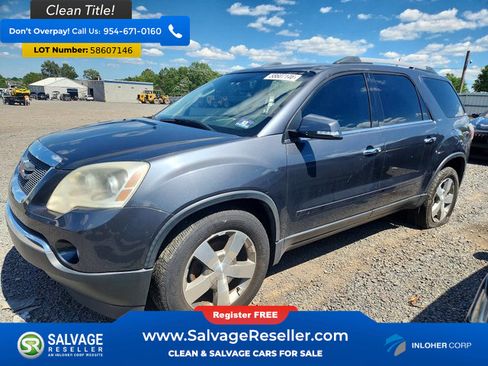 Used 2012 GMC Acadia SLT AWD/4WD image 1