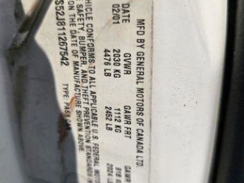 Used 2001 Buick Century Custom w/ Premium Pkg image 37