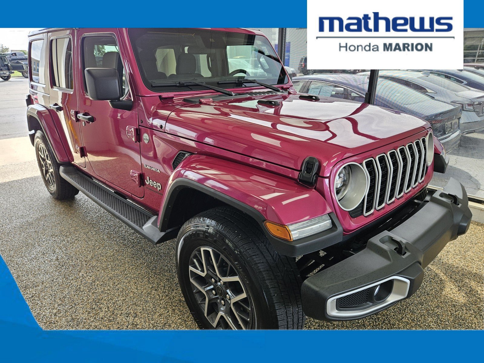 Used 2024 Jeep Wrangler Unlimited Sahara AWD/4WD image 1