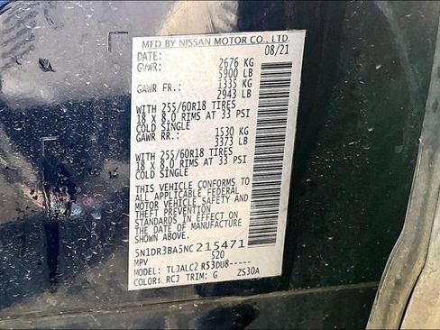 Used 2022 Nissan Pathfinder SV image 16