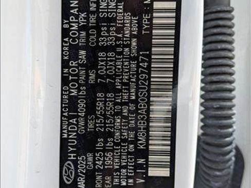 Used 2025 Hyundai Kona SEL FWD image 14