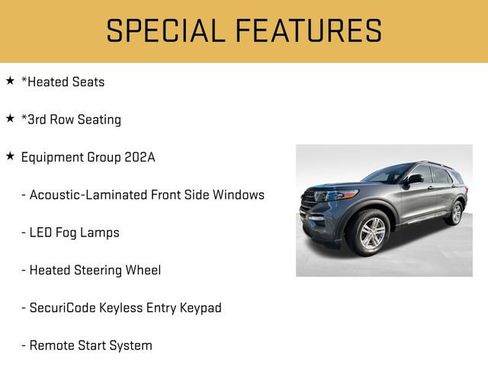 Used 2024 Ford Explorer XLT w/ Equipment Group 202A AWD/4WD image 6