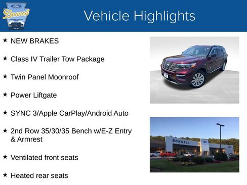 Used 2022 Ford Explorer King Ranch w/ Premium Technology Package image 5