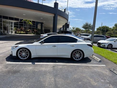 Used 2022 INFINITI Q50 Red Sport 400 RWD image 2