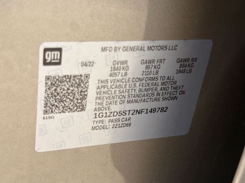Used 2022 Chevrolet Malibu LT FWD image 24