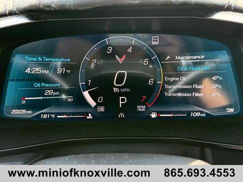 Used 2023 Chevrolet Corvette Stingray Premium Conv w/ Z51 Performance Package RWD image 34