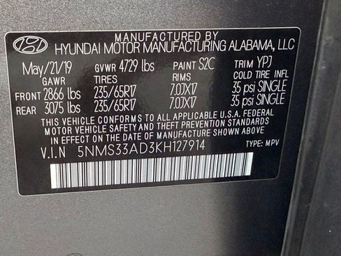 Used 2019 Hyundai Santa Fe SEL FWD image 41