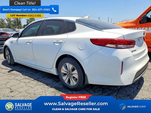 Used 2017 Kia Optima Premium w/ Hybrid Convenience Package FWD image 3