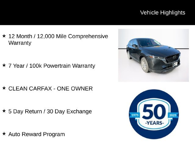 Used 2025 MAZDA CX-5 AWD 2.5 S w/ Select Package image 12
