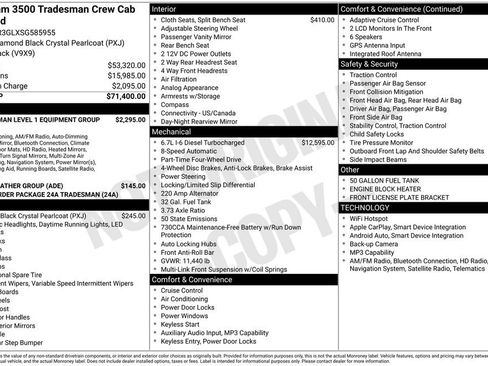 New 2025 RAM 3500 Tradesman image 5