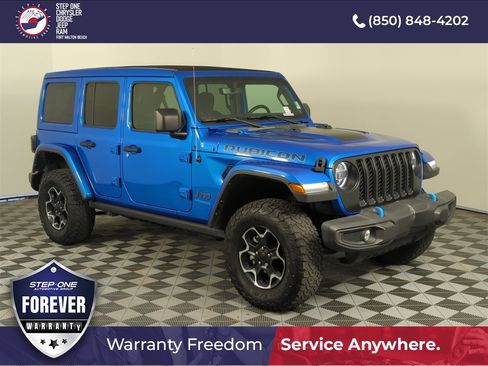 Used 2022 Jeep Wrangler Unlimited Rubicon 4xe image 1
