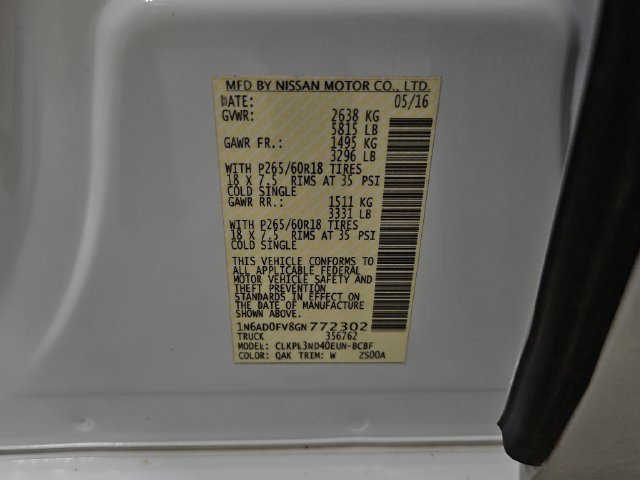 Used 2016 Nissan Frontier SL AWD/4WD image 38