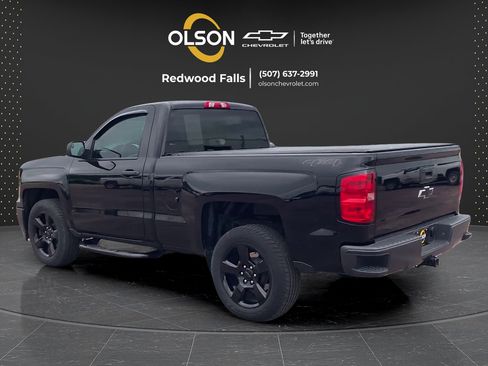 Used 2015 Chevrolet Silverado 1500 W/T w/ Black Out Edition AWD/4WD image 3