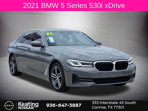 Used 2021 BMW 530i xDrive w/ Premium Package AWD/4WD image 1