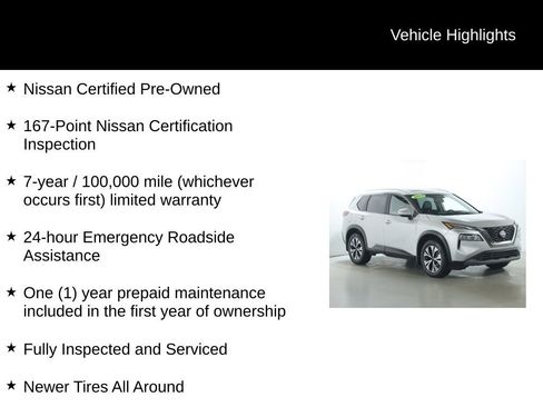 Certified 2023 Nissan Rogue SV w/ SV Premium B Package AWD/4WD image 4