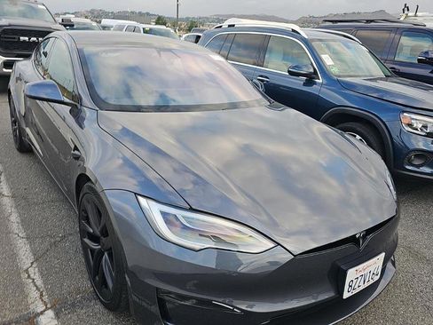 Used 2022 Tesla Model S Plaid AWD/4WD image 3