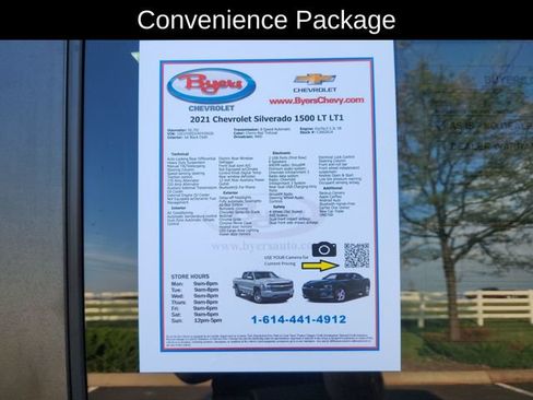 Used 2021 Chevrolet Silverado 1500 LT w/ Bed Protection Package AWD/4WD image 13
