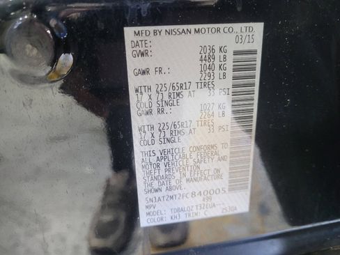 Used 2015 Nissan Rogue SV image 33