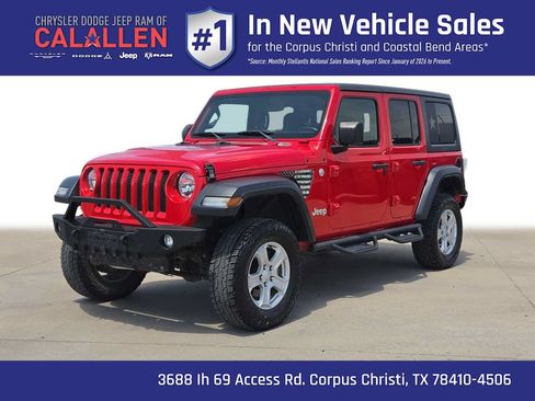 Used 2019 Jeep Wrangler Unlimited Sport S AWD/4WD image 1