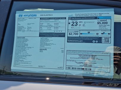 New 2026 Hyundai Elantra N