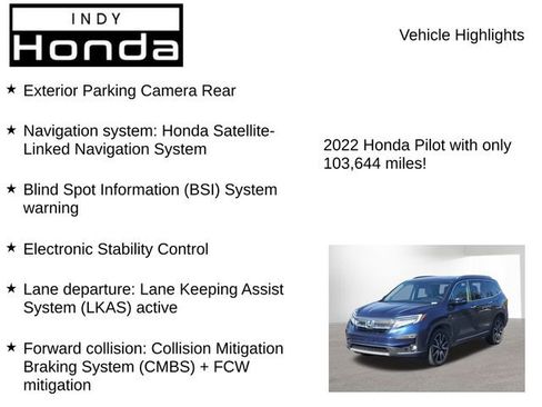 Used 2022 Honda Pilot Elite image 7