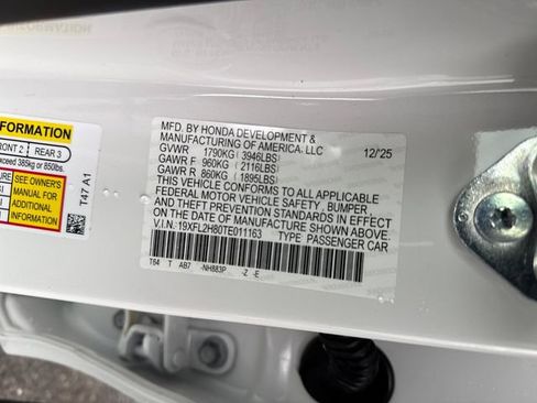 New 2026 Honda Civic Sport image 17