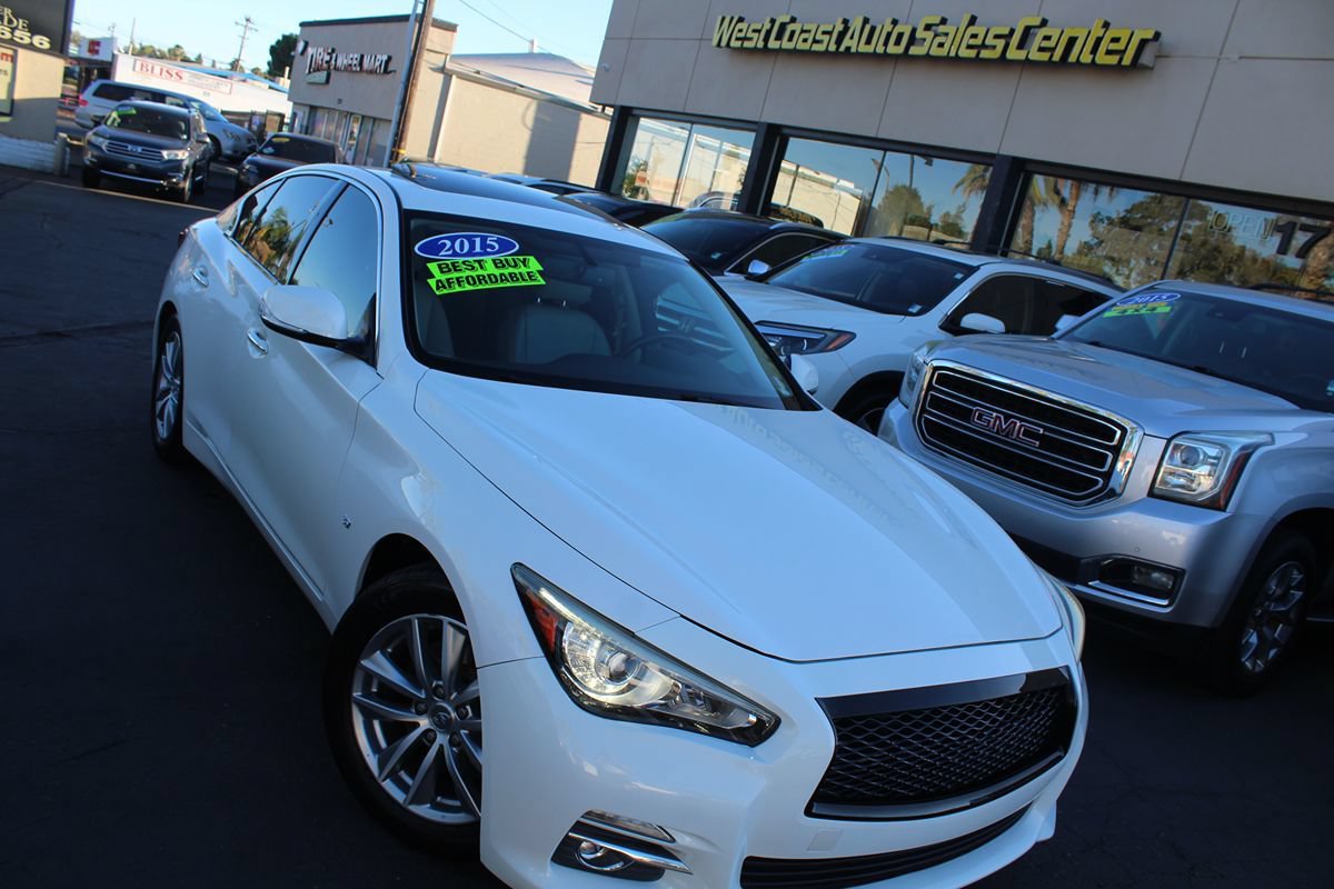 Used 2015 INFINITI Q50 Premium w/ Navigation Package RWD image 34