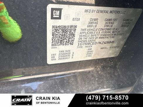 Used 2019 GMC Sierra 1500 Elevation w/ Elevation Value Package RWD image 15