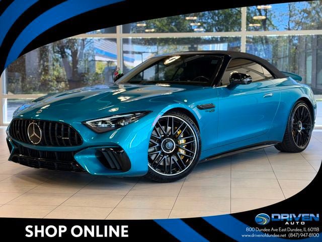 Used 2022 Mercedes-Benz SL 63 AMG 4MATIC w/ Driver Assistance Package image 1